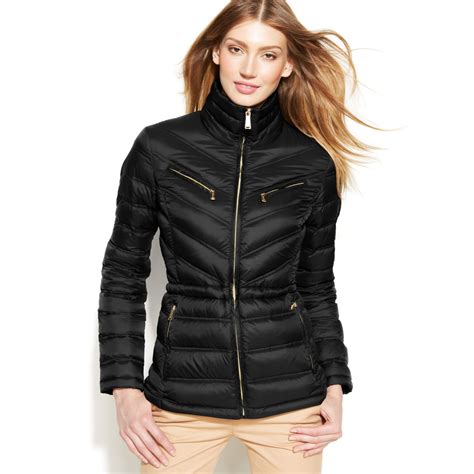 michael kors puffer jacket for women|michael kors packable down jacket.